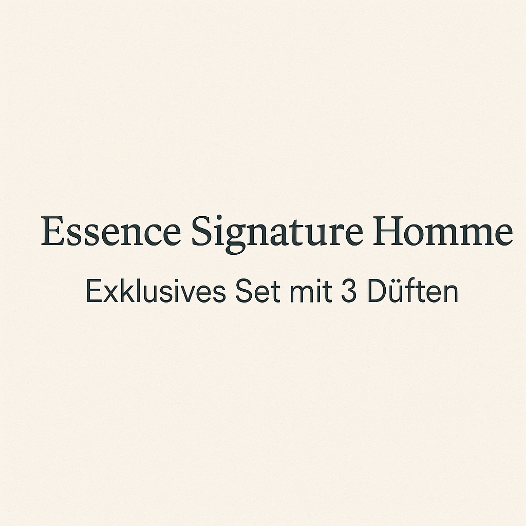 Essence Signature Homme – Exklusives Set mit 3 Düften